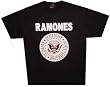 RAMONES - Presidential Seal - Black / Color T-shirt