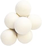 Sheep Soft Wool Dryer Balls, Extra Large (Set of 6)