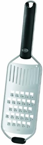Rosle Stainless Steel Coarse Grater with Handle and Silicone Non-slip Base, 13 Inch