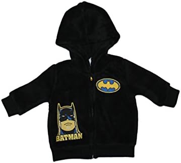 DC Comics Batman Character Infant Zip-Up Polar Fleece Hoodie Jacket