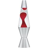 Lava Lite 2110-4002 Classic Lava Lamp, 14-1/2-Inch, Red/Clear