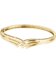 Hinged Bangle Bracelet 14K Yellow Bracelet Brc3