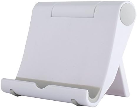 Atoah®Multi-angle Portable for iPhone, GPS Devices, Fit On Desktop Bed Mobile Stand for Bedroom, Office, Bathroom, Kitchen(white)