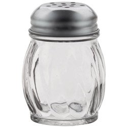 6 Ounce Traditional Swirl Cheese Shaker (06-0597) Category: Cheese Shakers