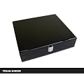Edle Uhrenbox f�r 10 Uhren Massivholz schwarz in Klavierlack hochgl�nzend