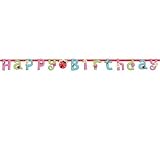誕生日レターバナー　ガーデンガール 誕生日