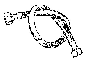 WATTS BSPC2078CPHEX FAUCET SUPPLY LINE