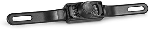 WickedHD WRC-110 Super Wide 170° Viewing Angle IP67 Waterproof Car Rear View Camera with 7 Infared LEDs for Night Vision (Black)