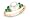 8-8.5mm Cultured Pearl, Emerald & Diamond 14K Gold Ring