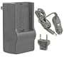 Synergy Digital Mini Battery Charger Kit for Nikon EN-EL2 Battery (110/220v with Car Adapter) with European Adapter