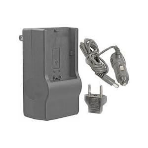 Synergy Digital Mini Battery Charger Kit for Fuji NP-40, Pentax D-LI8, Panasonic CGA-S004 & Minolta NP-1 Battery - 110/220v with Car Adapter and European plug Adapter