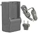 Canon CB-2LU Brand New COMPATIBLE Wall & Car Charger (FREE European Adaptor) for Canon Powershot SD10/SD20/SD100/SD110/SD500/SD550, IXY Digital 30/30a/600/700/D30/ L/L2, Digital IXUS I/II/i5/Iis/700/750