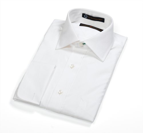 Tommy Hilfiger Solid Spread Collar Men's Dress Shirt