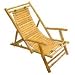Folding Bamboo Recliner - Set of 2 (Bamboo) (56.5