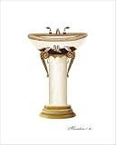 Wash Pedestal 10 Art Poster Print by Consuelo Gamboa, 4x6