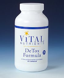Vital Nutrients DeTox Formula 120 capsules