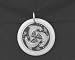 Celtic Pendant: Dolphin, Protector of Travelers