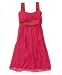 Ruby Rox Girls Sheer Matte Empire Waist Dress