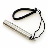 Stainless steel Scuba Rattle - perfect for atttrcating your buddies attention underwater comes complete with wrist lanyard
