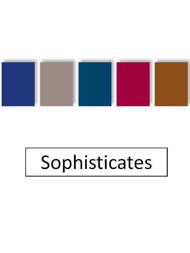 Cricut Inks 5/Pkg-Sophisticated