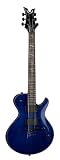 Dean Guitars Deceiver Flame Top with EMG - Trans Blue Electric Guitar
