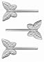 Butterfly Sucker Hard Candy Mold