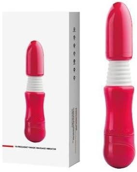 NingDom Female's Office lady Mini Candy Color Body Massager With Flexible Body Waterproof Strong Vibration (Red)