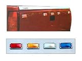 Pacer Dualie Style Single Replacement Tailgate Running Light - Blue