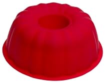 SiliconeZone Bundt Pan, Red