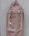 Barefoot Yoga Beadwork Yoga Mat Bag - Mocha Classic
