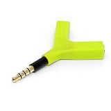 TYLT 3.5mm Headphone Splitter for Smartphones and Tablets - Green