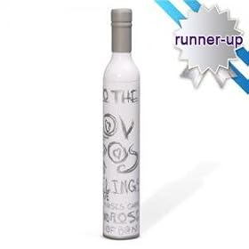 Deco wine bottle folding umbrella---Illustrations