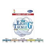ゴーセン(GOSEN) ライトタックルG#  5色分け PEライン 200m 1号 GL320510