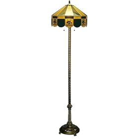 Stained Glass Floor Lamp University of Iowa Hawkeyes