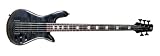 Spector ReBop5DLX FM Bass Guitar, Black Stain