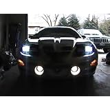 1998-2002 Pontiac Trans Am White Halo fog lamps lights 2001 by BlingLights