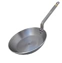 DeBuyer Mineral B Element Iron Frypan, 10.2-Inch Round