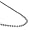 Titanium 3MM Bead Necklace Chain 20