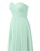 Remedios A-Line Chiffon Bridesmaid Dress Strapless Long Prom Evening Gown