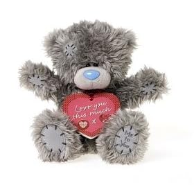 Me To You I Love You This Much Tatty Teddy Bear 8"
