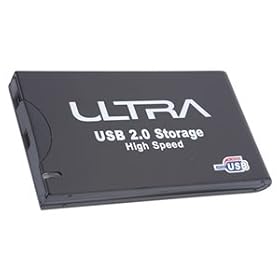 ULTRA PRODUCTS 2.5" Aluminum USB 2.0 Hard Drive Enclosure 31738