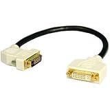 Tripp Lite P562-001-45L DVI Dual Link 45deg Left Extension Cable - DVI-D M/F - 1ft