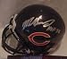 Mike Singletary Autographed/Hand Signed Chicago Bears Mini Helmet with HOF 98 Inscription