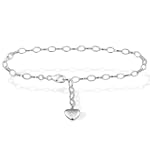 Goldmaid Damen-Fu�kette Herz 925 Ster...