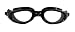 Aqua Sphere Kaiman Swim Goggle (Small, Clear Lens/Black Frame)