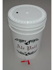6.5 Gallon Bottling Bucket with Lid and Spigot for Bottling Beer