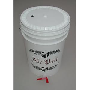 6.5 Gallon Bottling Bucket with Lid and Spigot for Bottling Beer