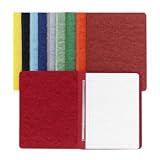 Acco(R) Pressboard Binder With Fastener, 3in. Capacity, 11in. x 8 1/2in., Executive Red