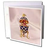 Faberge Eggs - Pinecone Faberge Egg - Greeting Cards-12 Greeting Cards with envelopes