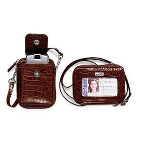 Buy Croc Cell Phone Accordion Wallet - Brown by Day-Timer